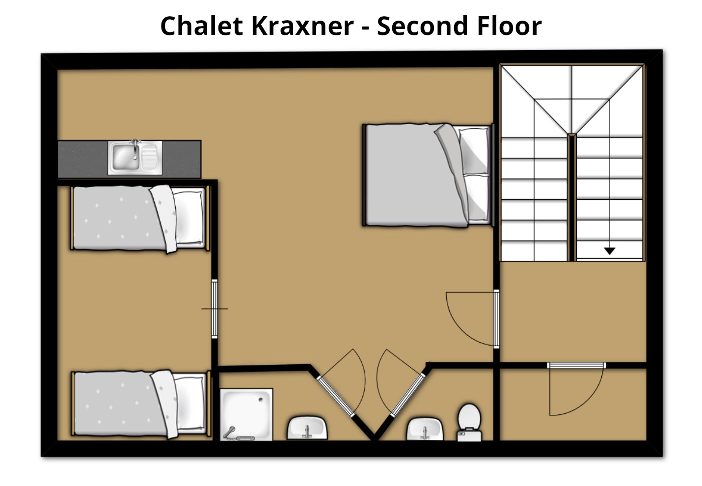 Chalet Kraxner Serfaus Floor Plan 2